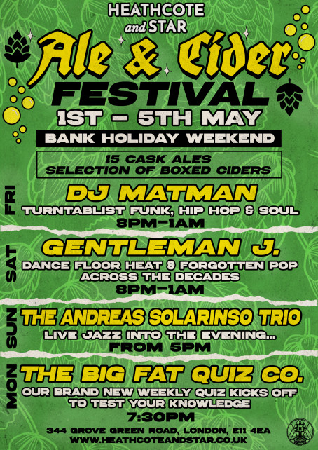 Ale & Cider Festival @ The Heathcote and Star
