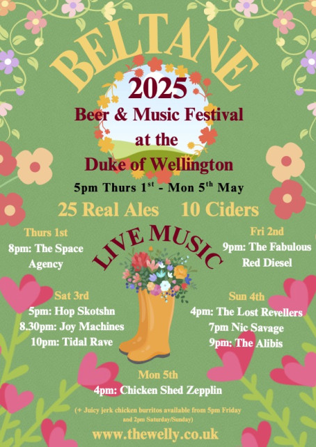 Duke of Wellington Beltane Beer Festival