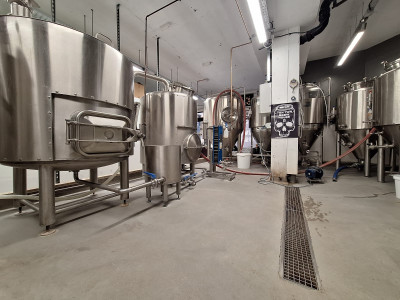 Ten tun brewhouse